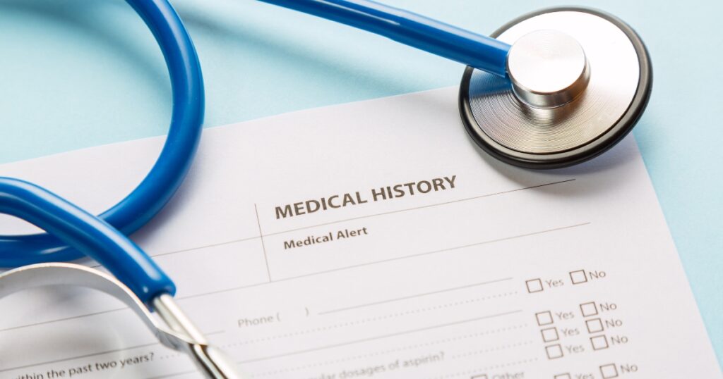 Sharing Previous Medical History And Concerns