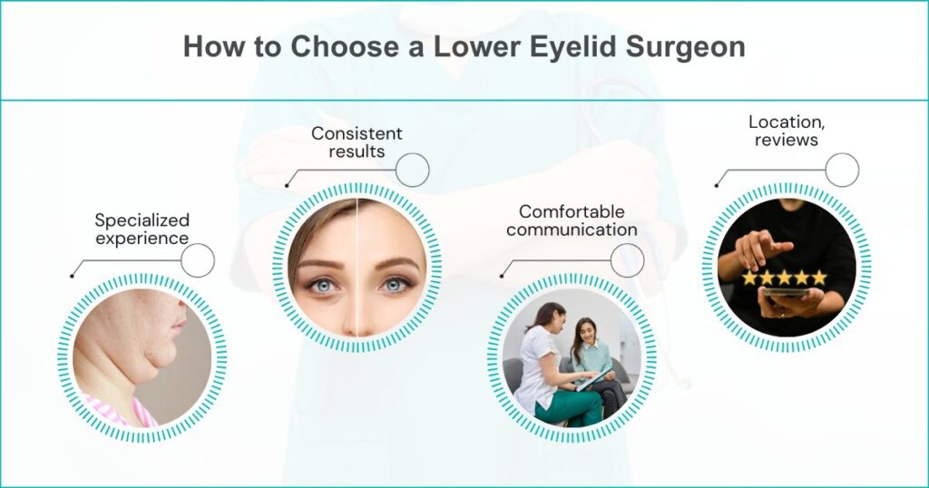 How To Choose A Lower Eyelid Surgeon